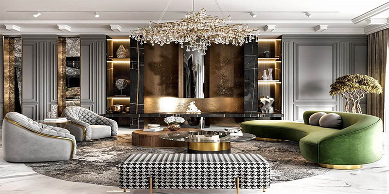Phong cách Luxury ngày càng được người dùng ưa chuộng bởi phong cách thiết kế này mang lại cho gia chủ một không gian sống sang trọng