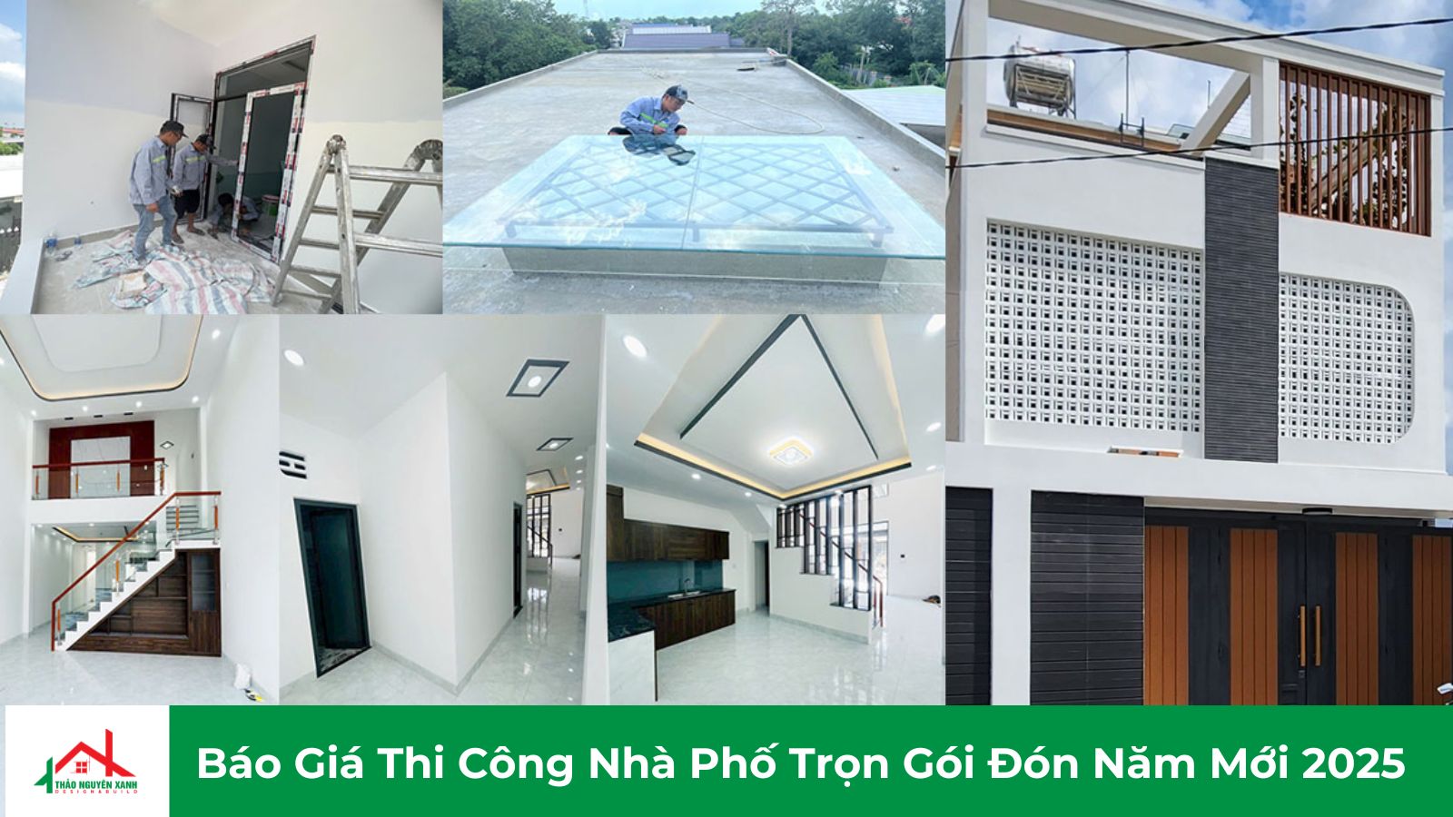 báo giá thi công nhà phố