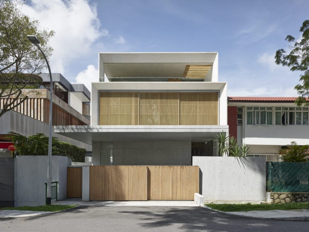 Công Trình Thi công nhà phố 2 tầng hiện đại