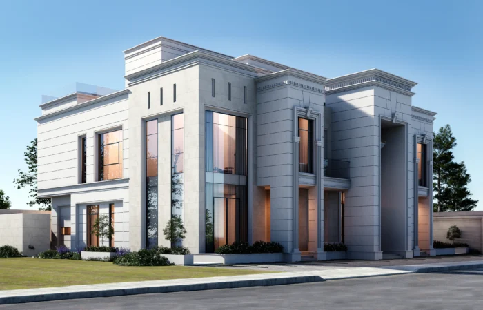 mẫu nhà tân cổ điển