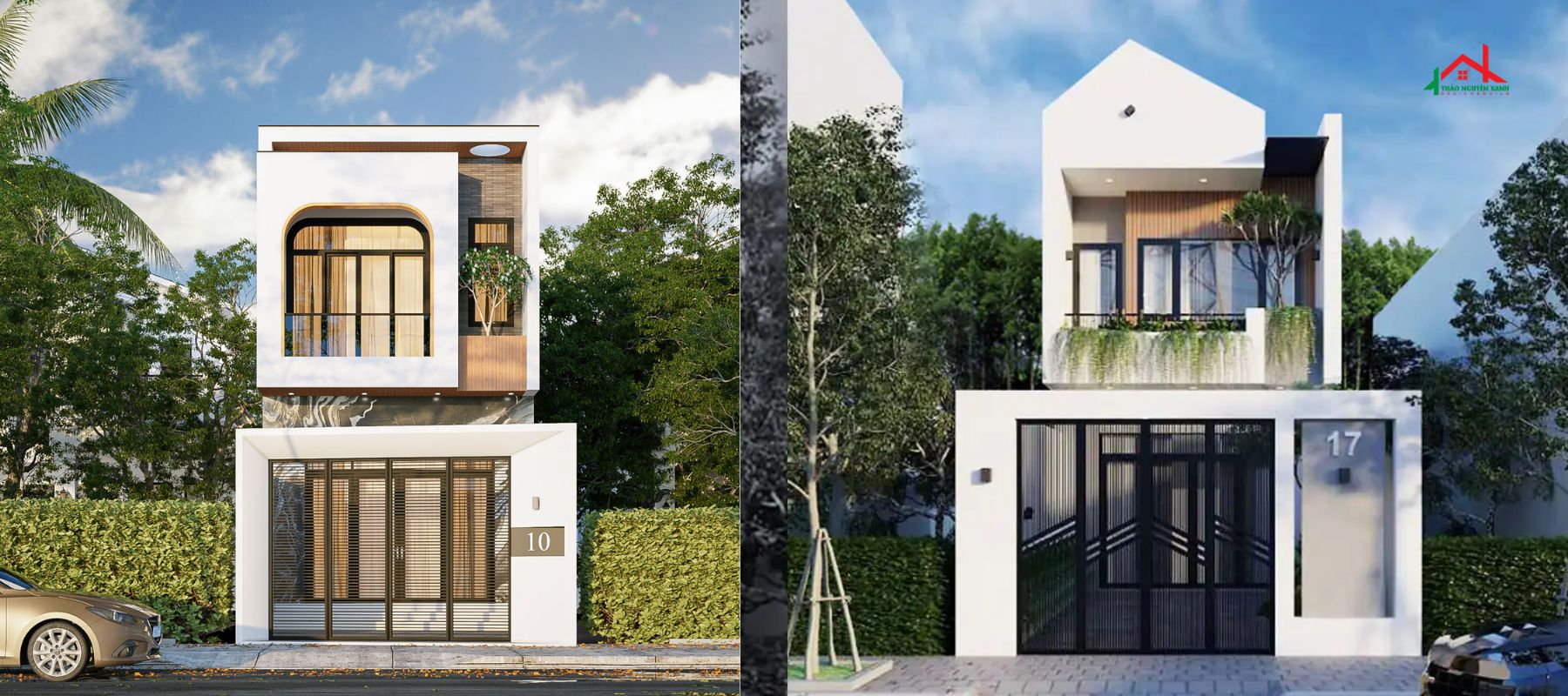 Nhà phố 5m mặt tiền 1 trệt 1 lầu