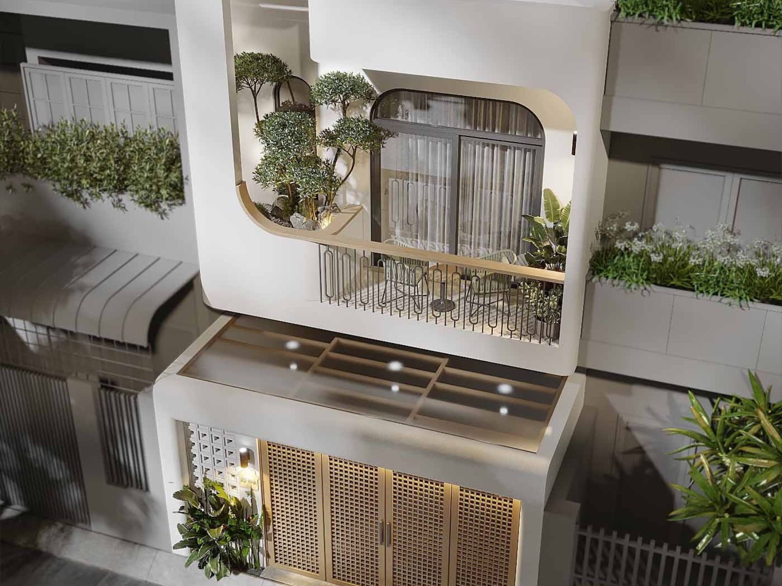 Xu hướng thiết kế mặt bằng nhà phố 2025