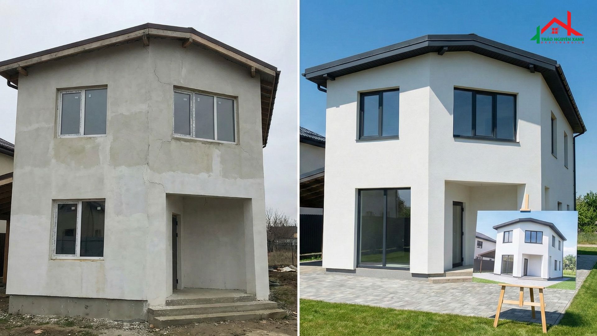 xây nhà trọn gói hay thuê thợ
